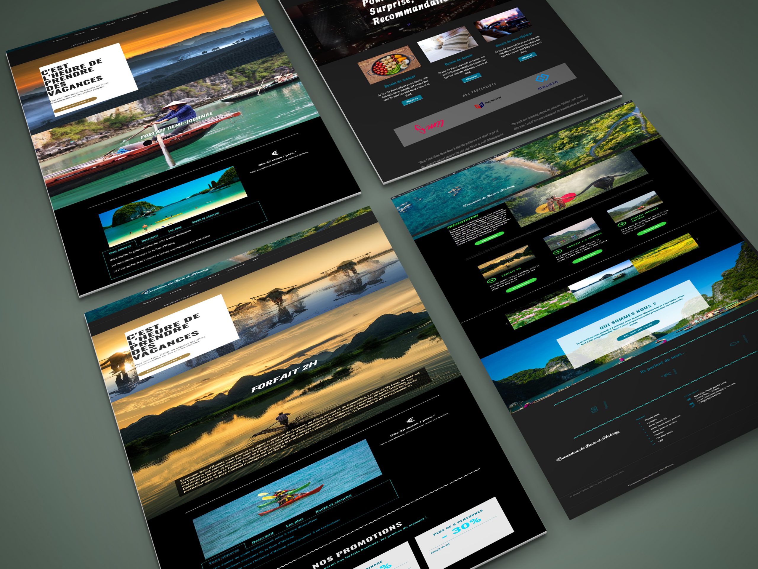 Perspective Website PSD Mock-Up